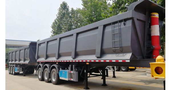 Best Cheapest U Shape Rear Dump Semi Trailer Price is 15000 USD