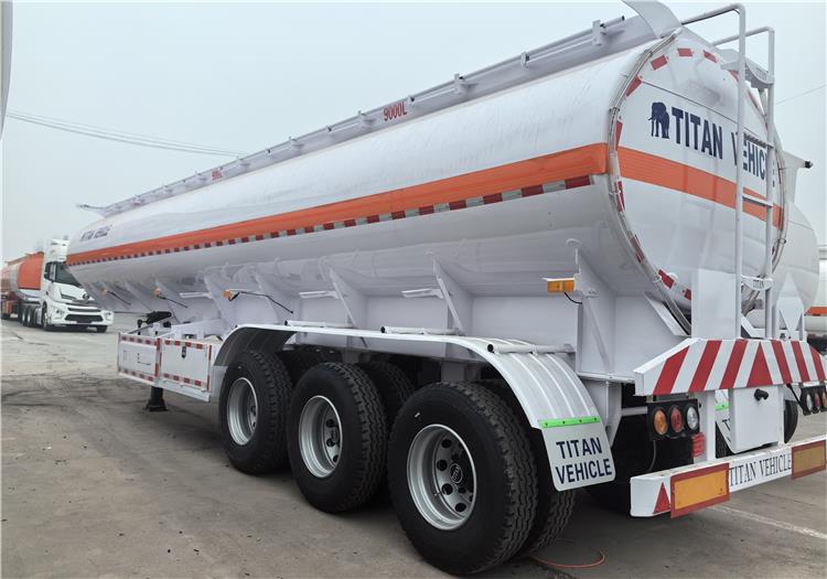27000 liters Fuel Tanker Trailer for Sale In Uganda