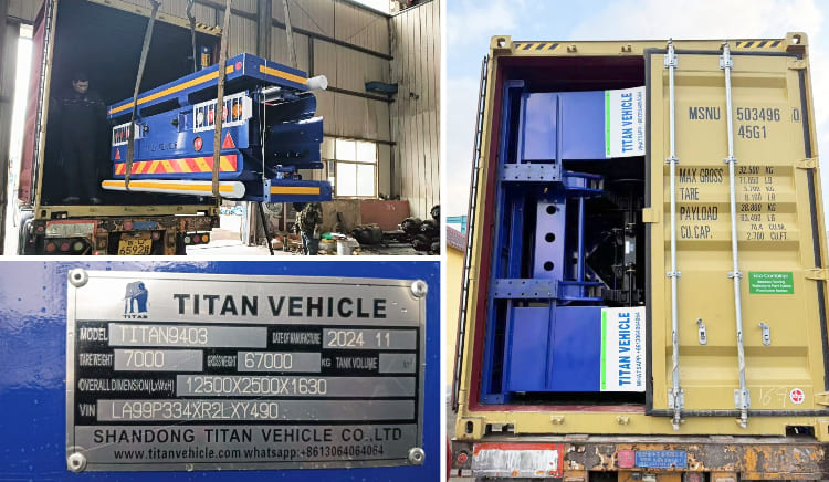3 Axle Flatbed Trailer will be Sent to Uganda