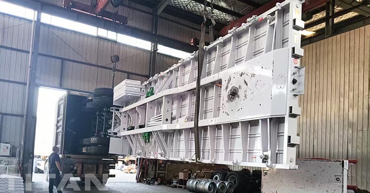 Side Wall Bulk Cargo Semi Trailer for Sale in Uganda