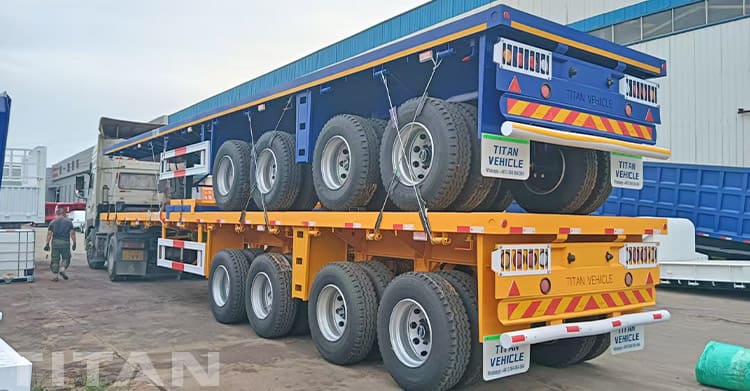 40 Ft Flatbed Trailer for Sale in Uganda