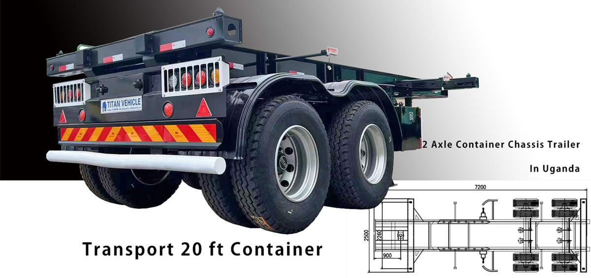 What is The Container Chassis Trailer for Sale In Uganda?