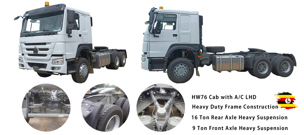 Advantage of Howo Truck Tractor for Sale in Uganda
