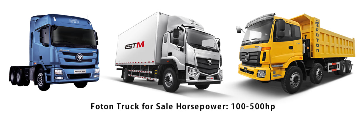 How Much Horsepower Does the Foton Auman Truck Have?