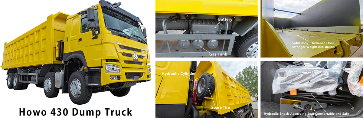 Sinotruk Howo Dump Truck Specification