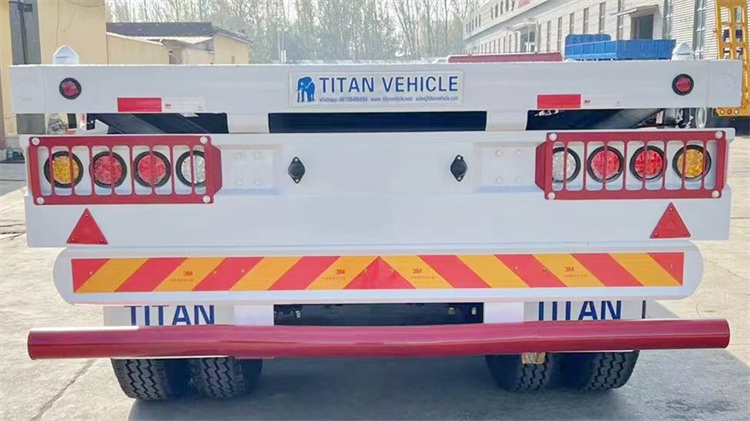 40 ft Flatbed Trailer for Sale in Uganda | 3 Axle Flatbed Trailer Prices Manufacturer