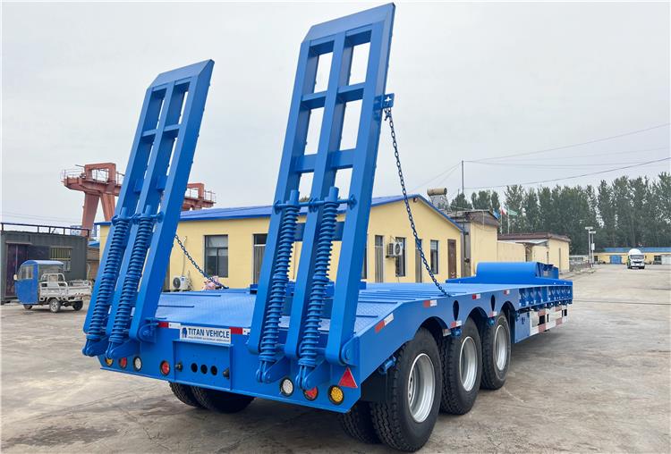 Lowbed Trailer for Sale In Lira, Uganda | 40 ft Semi Low Bed Trailer Price