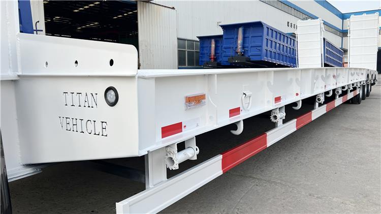Hydraulic 3 Axle Low Bed Trailer Manufacturer | Low Bed Semi Trailer In Uganda