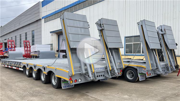 Low Loader Semi Trailer Price In Uganda | Low Bed Loader for Sale In Kampala