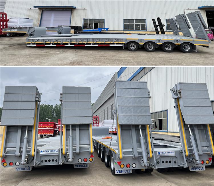 Low Loader Semi Trailer Price In Uganda | Low Bed Loader for Sale In Kampala
