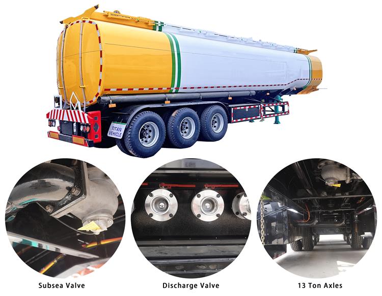 Palm Oil Tanker Trailer for Sale In Uganda