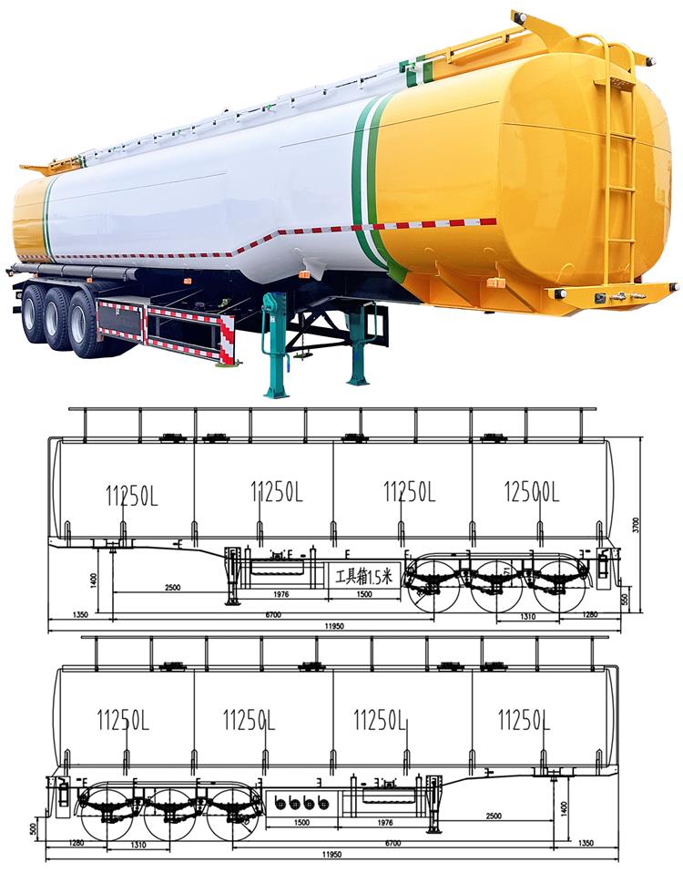 Palm Oil Tanker Trailer for Sale In Uganda