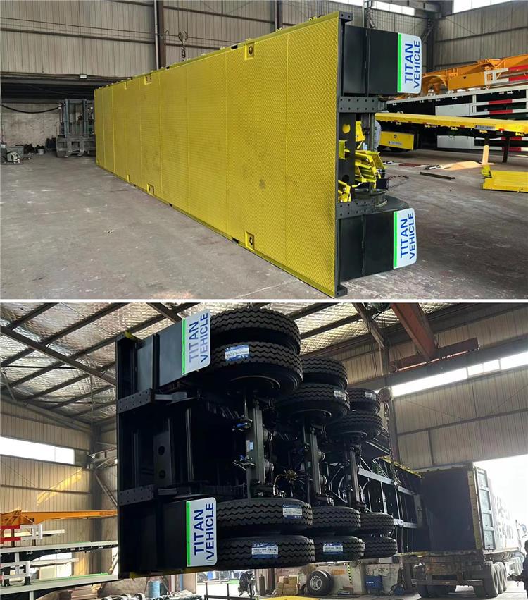 80 Ton Drop Side Trailer for Sale In Uganda