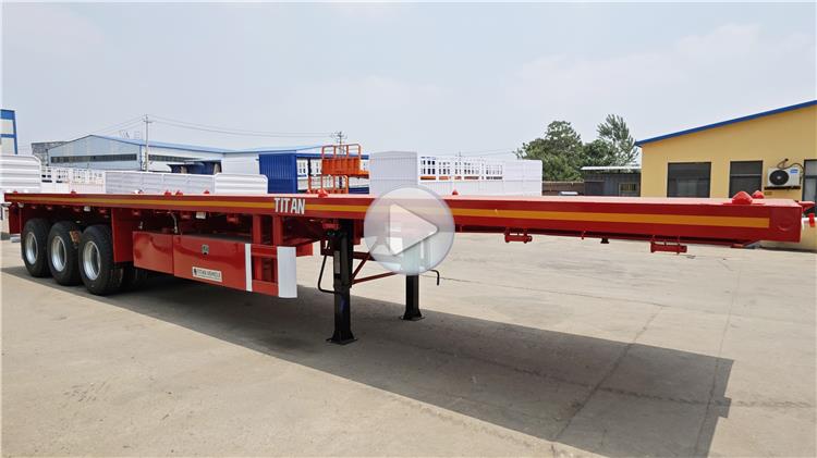 40 foot Flat Deck Trailer for Sale In Uganda