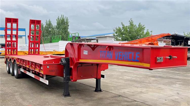 40 feet/ft Semi Low Bed Trailer Price for Sale In Uganda Kampala