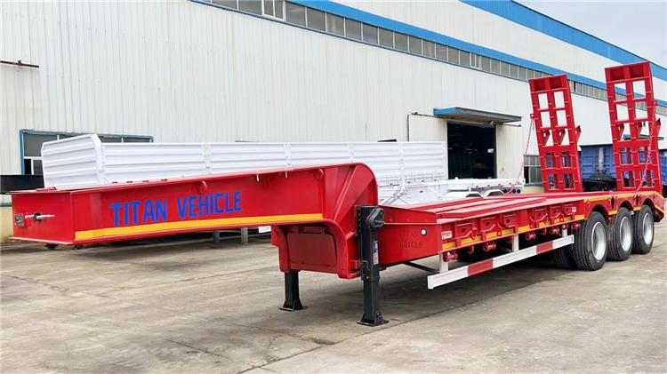 40 feet/ft Semi Low Bed Trailer Price for Sale In Uganda Kampala