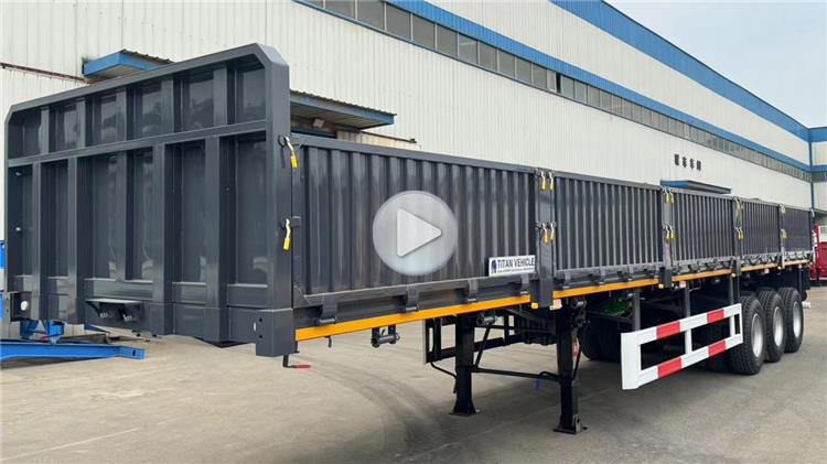 Tri Axle Side Board Trailer for Sale In Uganda Kampala