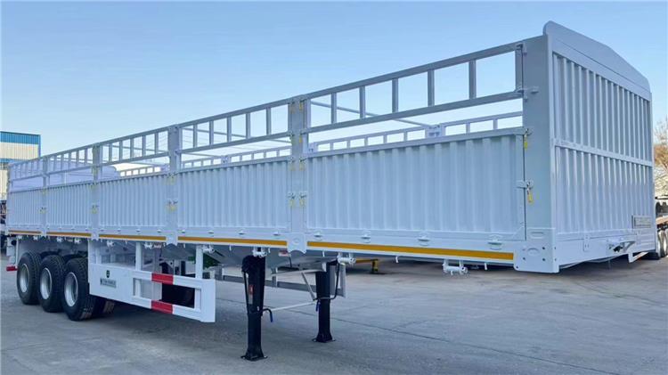 3 Axle 80 Ton Stake Semi Trailer for Sale in Uganda