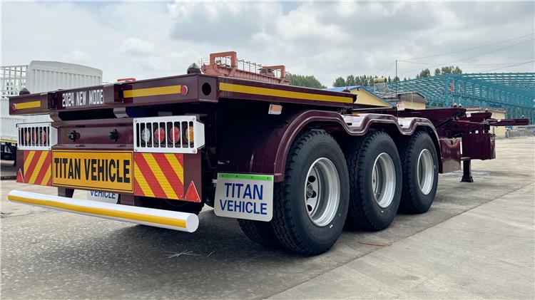 2024 Top 40ft Skeleton Trailer for Sale Near Me In Uganda