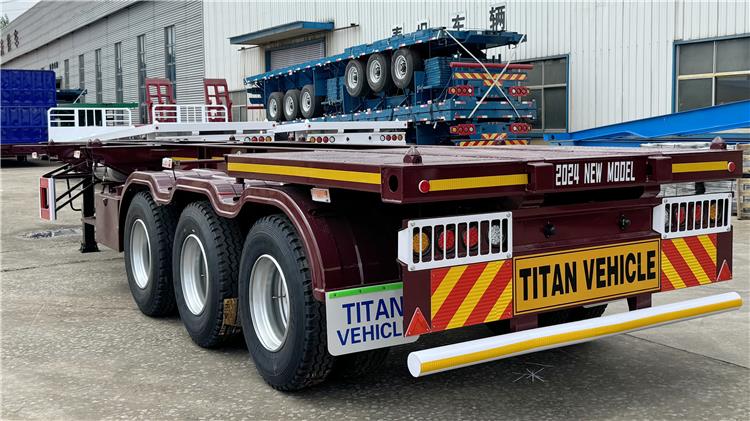 2024 Top 40ft Skeleton Trailer for Sale Near Me In Uganda