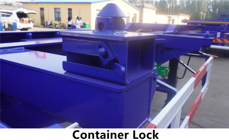 2 Axle 40 foot Container Chassis Semi Trailer Price In Uganda