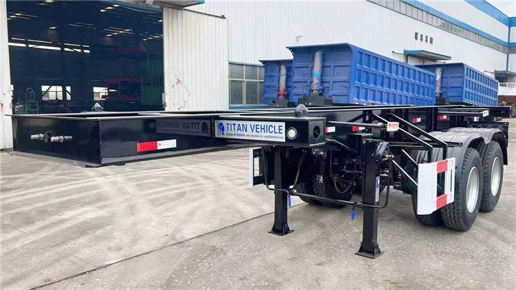 20 ft Container Chassis Trailer for Sale Price In Uganda