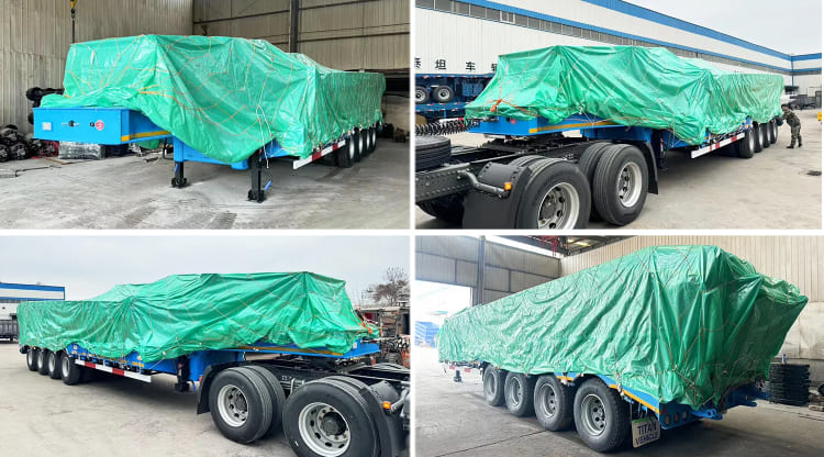 4 Axle Lowbed Trailer for Sale in Uganda, Ugulu
