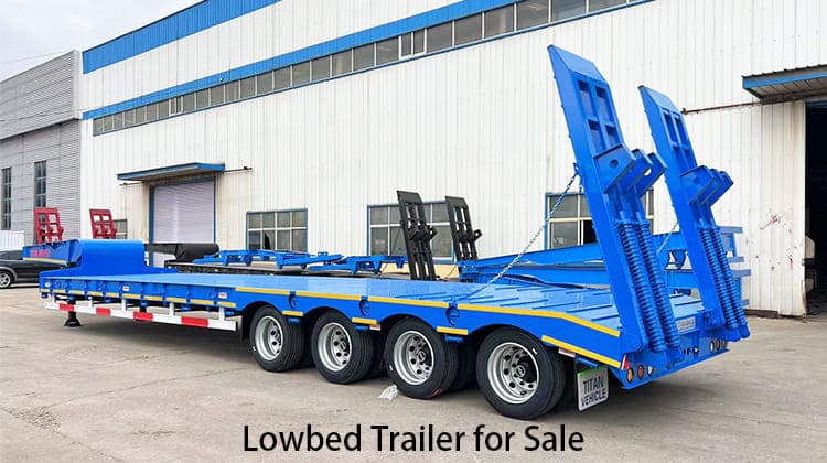 4 Axle Lowbed Trailer for Sale in Uganda, Ugulu