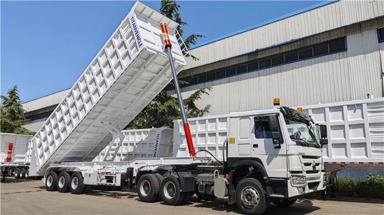 semi tipper trailer