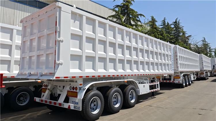 60 Ton Semi Dump Trailer for Sale In Uganda