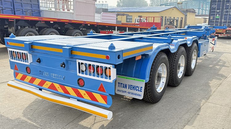 40 Foot Shipping Container Trailer for Sale in Uganda | Container Chassis Price