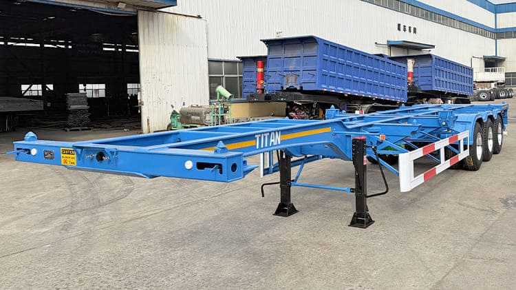 40 Foot Shipping Container Trailer for Sale in Uganda | Container Chassis Price