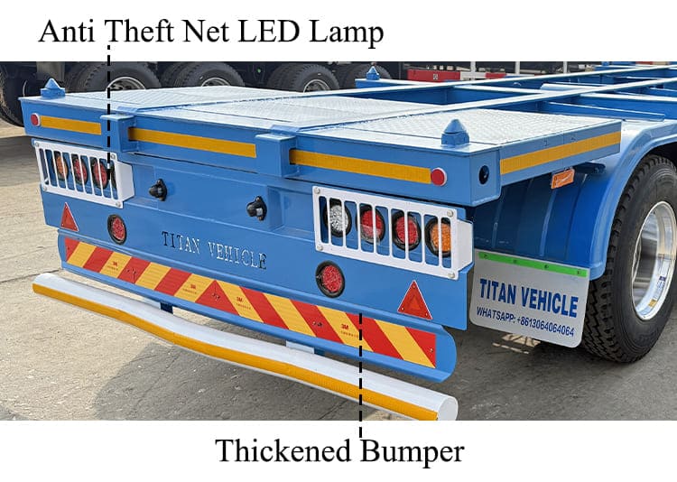 40 Foot Shipping Container Trailer for Sale in Uganda | Container Chassis Price