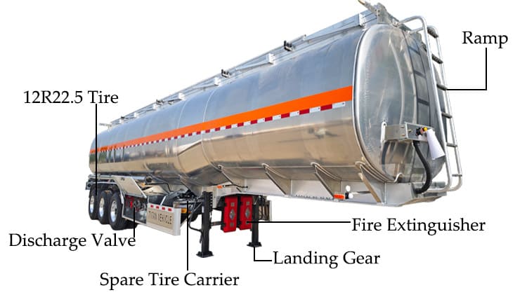 Aluminum Fuel Tanker Prices for Sale in Uganda