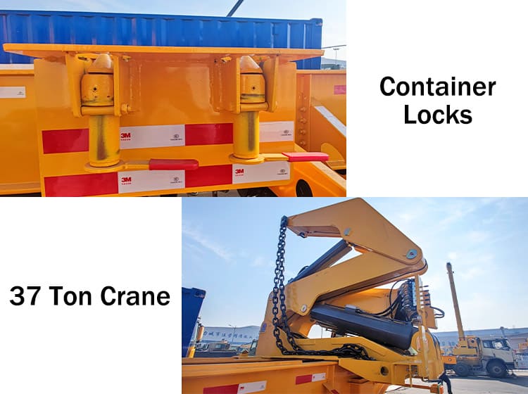 XCMG 40Ft Side Loader Trailer for Sale in Uganda