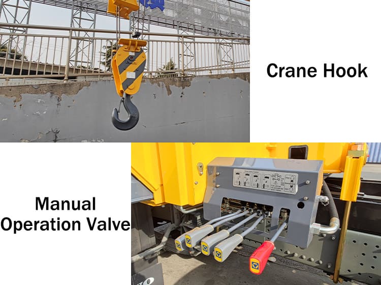 Heavy Duty Telescopic Truck Mounted Crane for Sale in Uganda