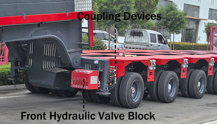 Nicolas Hydraulic Modular Trailer for Sale in Uganda