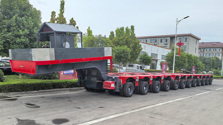 Nicolas Hydraulic Modular Trailer for Sale in Uganda