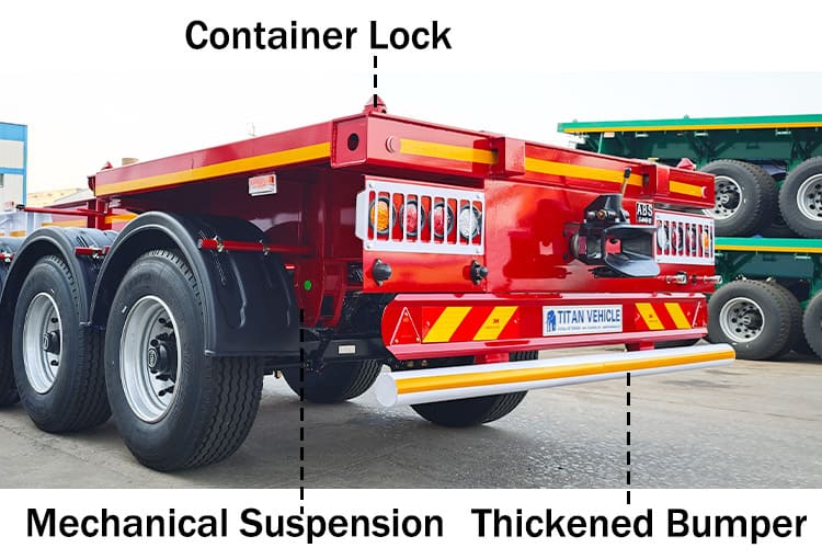 40 Foot Container Chassis Price for Sale in Uganda
