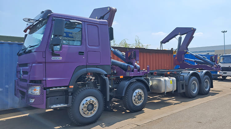 Side Loader Container Truck for Sale in Uganda