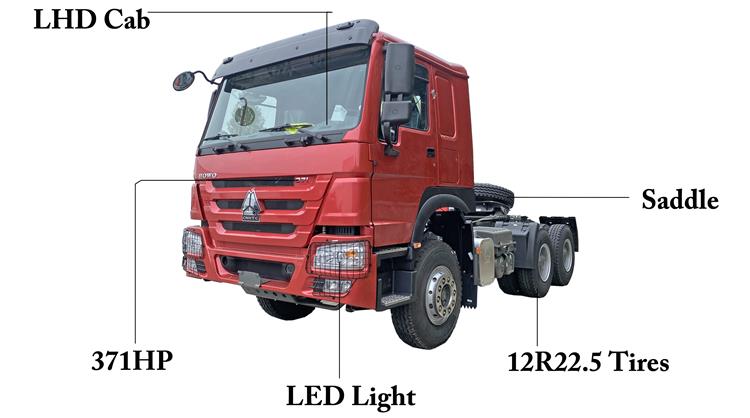 Howo 371 Truck Head for Sale In Uganda