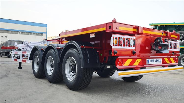 3 Axle Skeletal Trailer for Sale In Uganda