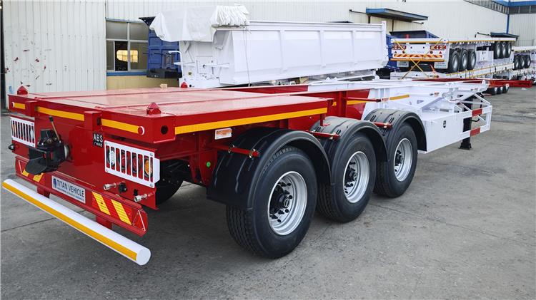 3 Axle Skeletal Trailer for Sale In Uganda