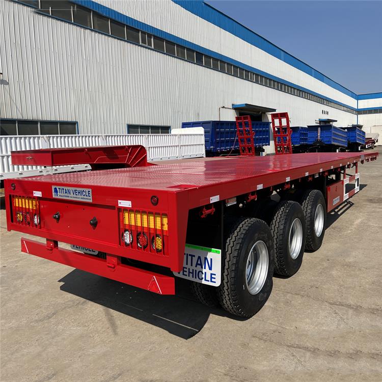 12.5m Flatbed Semi Trailer