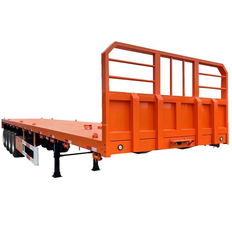 Flatbed Container Truck Trailer