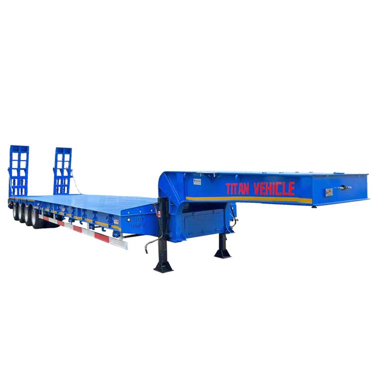 80 Ton Lowbed Truck Trailer