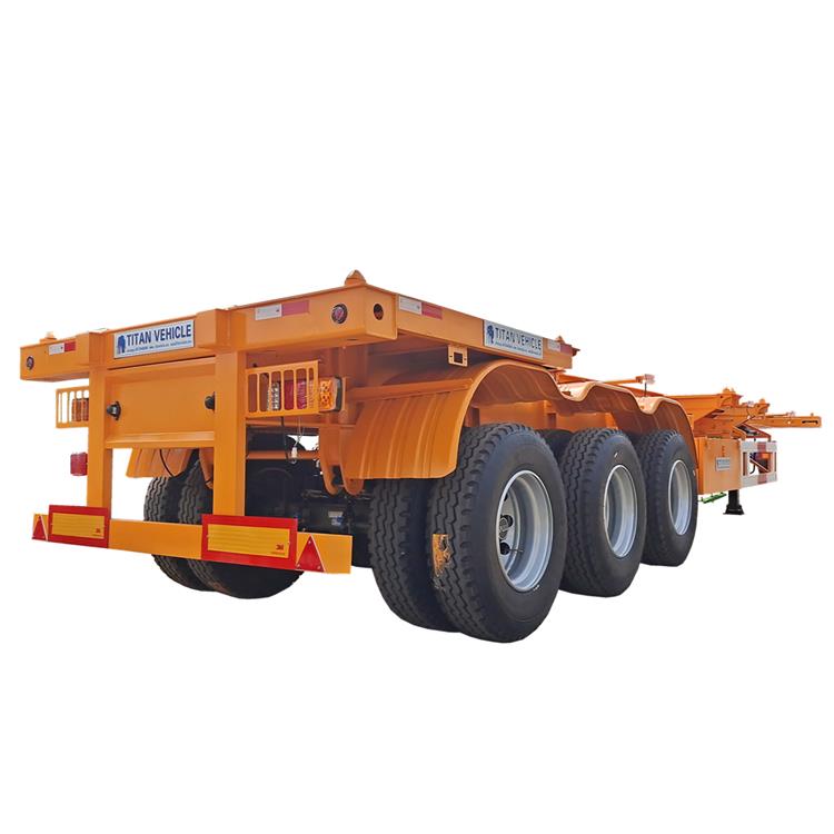 Tri Axle Skeleton Semi Trailer