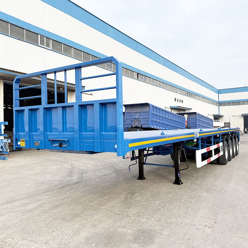 4 Axle Flatbed Trailer