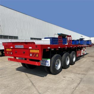 12.5m Flatbed Semi Trailer