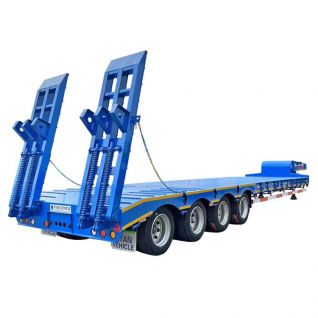 80 Ton Lowbed Truck Trailer